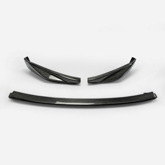 EPR Carbon Fiber Zenki Early Model JDM Front Lip 3Pc For 2009-2012 370Z Z34 Pre-facelift - Performance SpeedShop