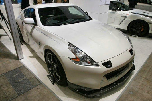 EPR Carbon Fiber Zenki Early Model Mines Front Lip For 2009-2012 370Z Z34 Pre-facelift - Performance SpeedShop