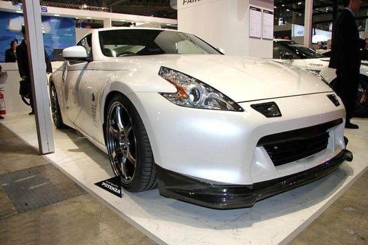 EPR Carbon Fiber Zenki Early Model Mines Front Lip For 2009-2012 370Z Z34 Pre-facelift - Performance SpeedShop