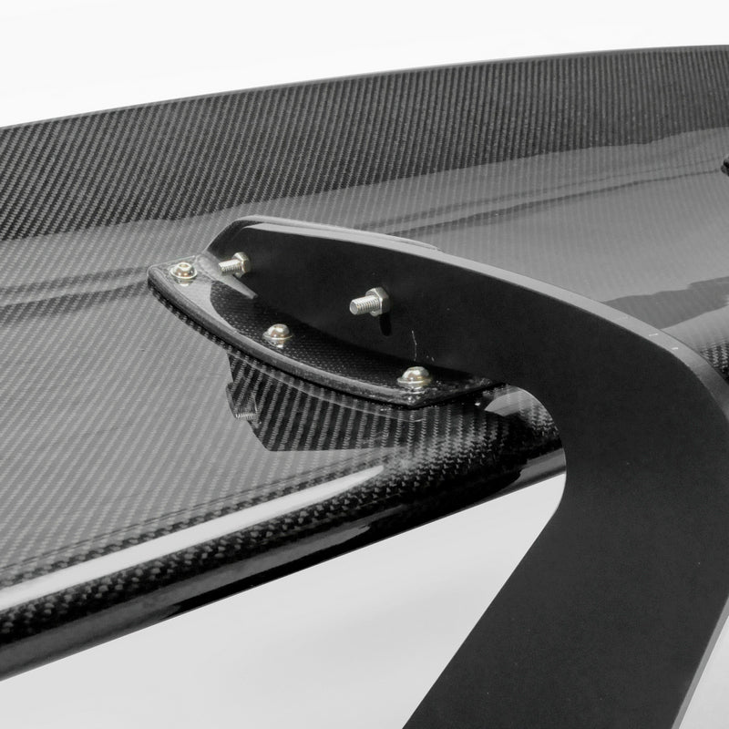 EPR Universal Carbon Fiber VT Style Swan Neck GT Spoiler Wing 1600mm x 300mm height - Performance SpeedShop