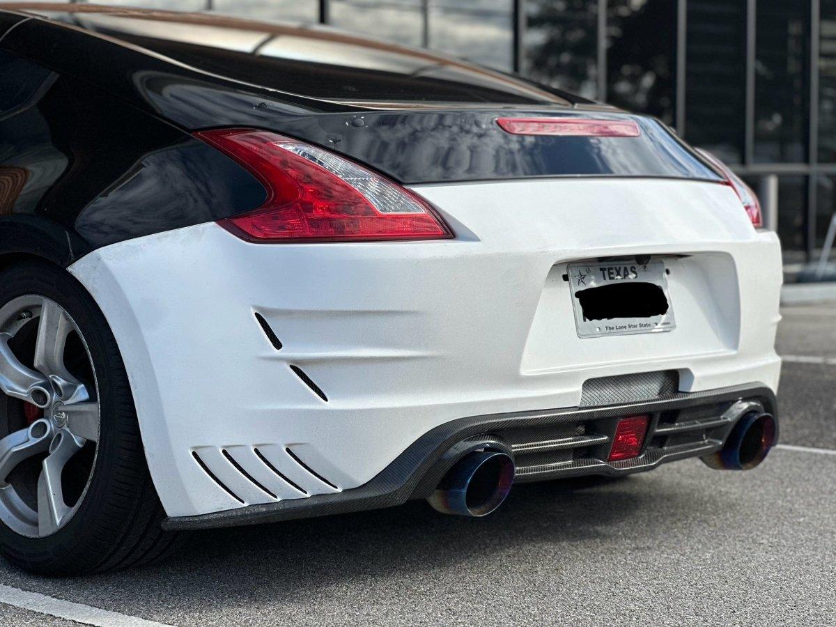 370z Metal Rear Diffusers 370z Amuse Diffuser