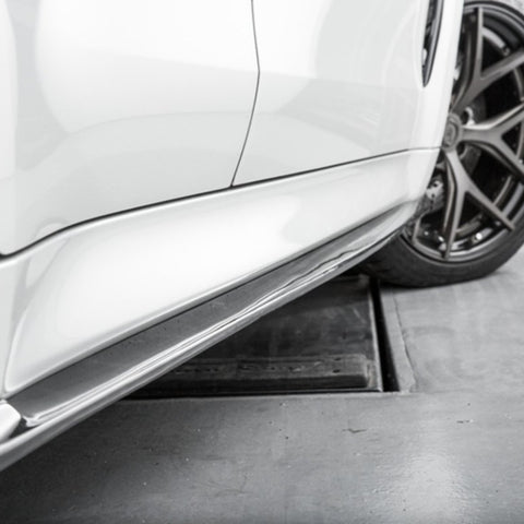 Future Design 3D STYLE Carbon Fiber SIDE SKIRTS for BMW X5 X5M X6 X6M 2015-2019 - Performance SpeedShop