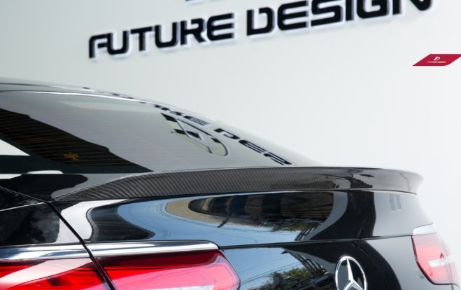 Future Design AMG Style Carbon Fiber REAR SPOILER for Mercedes