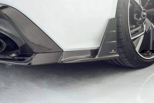 Future Design Blaze Carbon Fiber REAR DIFFUSER & CANARDS for Audi RS6 RS7 C8 2020-ON - Performance SpeedShop