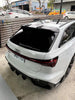 Future Design Blaze Carbon Fiber REAR SPOILER for Audi RS6 C8 2020-2022 - Performance SpeedShop