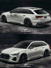 Future Design Blaze Carbon Fiber SIDE SKIRTS for Audi RS6 C8 2020-2022 - Performance SpeedShop
