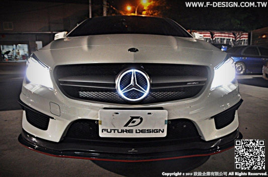 Future Design Car Led Emblem Badges Illuminated Star Front Car Light For Mercedes Benz A-Class C-Class CLA-Class - Performance SpeedShop