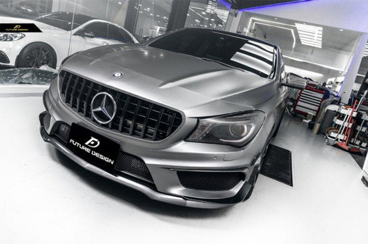 Future Design Carbon 2014-2016 C117 CLA-250 CLA-45 ABS Front Grill Ver.1 - Performance SpeedShop