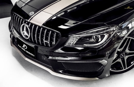 Future Design Carbon 2014-2016 C117 CLA-250 CLA-45 ABS Front Grill Ver.2 - Performance SpeedShop