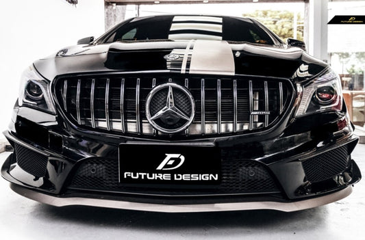 Future Design Carbon 2014-2016 C117 CLA-250 CLA-45 ABS Front Grill Ver.2 - Performance SpeedShop