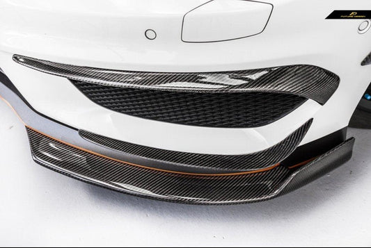 Future Design Carbon 2014-2016 C117 CLA-250 CLA-45 Carbon Fiber Front Lip Ver.5 - Performance SpeedShop