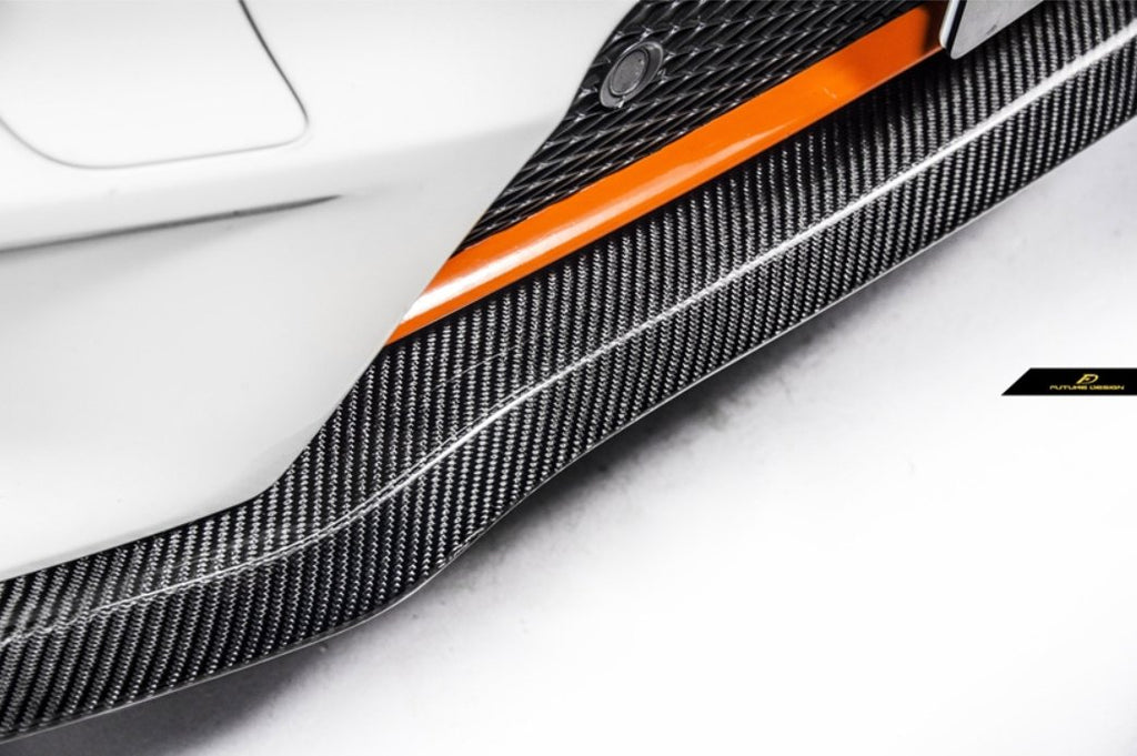 Future Design Carbon 2014-2016 C117 CLA-250 CLA-45 Carbon Fiber Front Lip Ver.6 - Performance SpeedShop