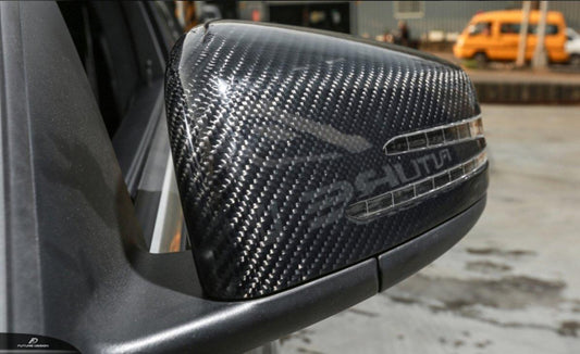 Future Design Carbon 2014-2019 X156 GLA-45 GLA-250 Carbon Fiber Mirror Cover Replacement - Performance SpeedShop