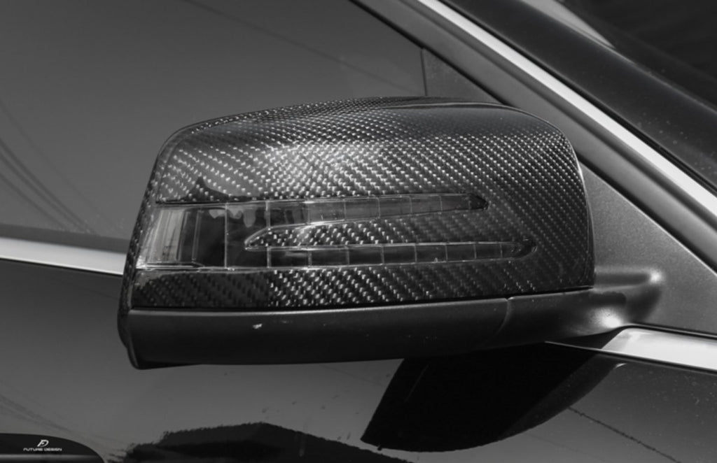 Future Design Carbon 2014-2019 X156 GLA-45 GLA-250 Carbon Fiber Mirror Cover Replacement - Performance SpeedShop