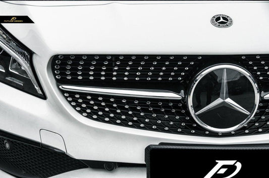 Future Design Carbon 2017-2019 C117 CLA-250 CLA-45 ABS Front Grill Ver.1 - Performance SpeedShop