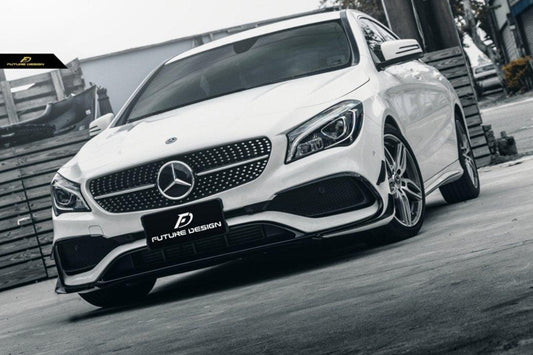 Future Design Carbon 2017-2019 C117 CLA-250 CLA-45 ABS Front Grill Ver.1 - Performance SpeedShop