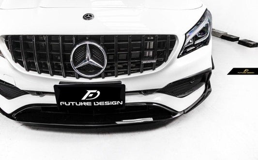 Future Design Carbon 2017-2019 C117 CLA-250 CLA-45 ABS Front Grill Ver.2 - Performance SpeedShop