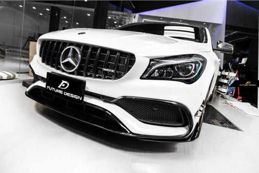 Future Design Carbon 2017-2019 C117 CLA-250 CLA-45 ABS Front Grill Ver.2 - Performance SpeedShop