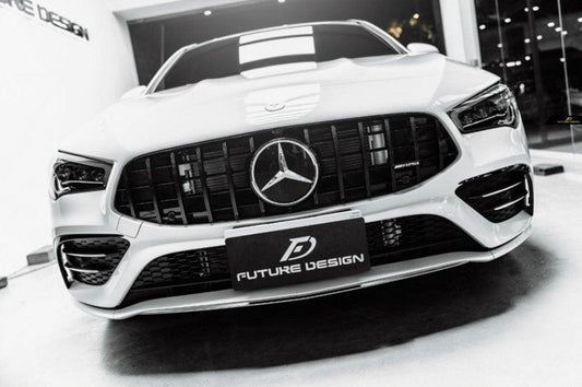 Future Design Carbon ABS Front Grill GT Style 2020-ON C118 CLA250 CLA35 - Performance SpeedShop