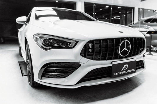 Future Design Carbon ABS Front Grill GT Style 2020-ON C118 CLA250 CLA35 - Performance SpeedShop