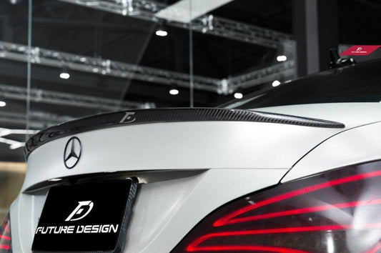 Future Design Carbon AMG Carbon Fiber Rear Spoiler 2014-2019 C117 CLA-250 CLA-45 - Performance SpeedShop