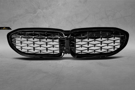 Future Design Carbon BMW G20 / G21 3 Series ABS Front Grill Ver.1 - Performance SpeedShop