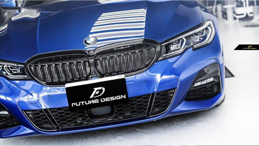 Future Design Carbon BMW G20 / G21 3 Series ABS Front Grill Ver.2 - Performance SpeedShop