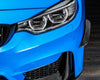 Future Design Carbon Carbon Fiber Front Bumper Canards BMW F80 F82 F83 M3 M4 - Performance SpeedShop