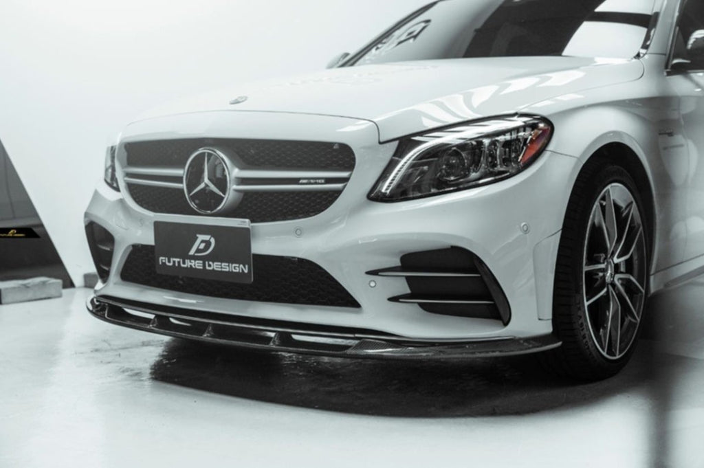 Carbon Fiber Lip Upgrade for Mercedes Benz W205