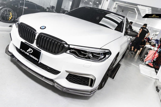 Front Lip with Carbon Fiber for 5 Series