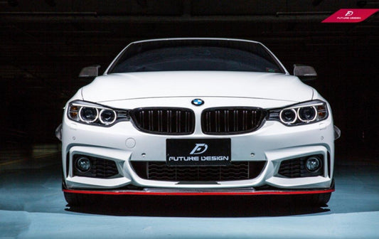 Future Design Carbon Carbon Fiber Front Lip Ver.3 for BMW 4 Series F32 F33 F36 - Performance SpeedShop