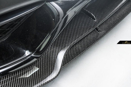 Future Design Carbon Carbon Fiber Front Lip Ver.3 W205 C63 C63S AMG Sedan Coupe 2015-2020 - Performance SpeedShop