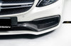 Future Design Carbon Carbon Fiber OEM Style Front Bumper Trim Lower Grill Surround for W205 C63 C63S AMG Sedan Coupe 2015-2020 - Performance SpeedShop
