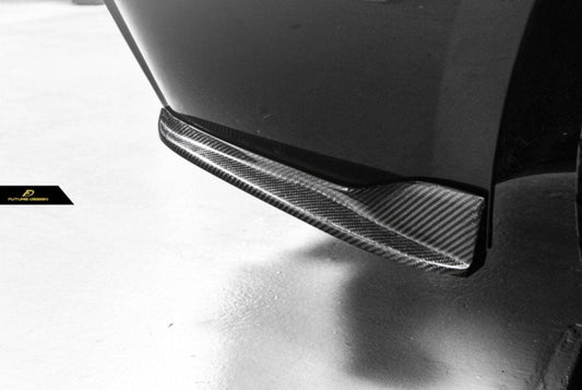 Future Design Carbon Carbon Fiber Rear Canards Ver.1 for BMW 4 Series F32 F33 F36 - Performance SpeedShop