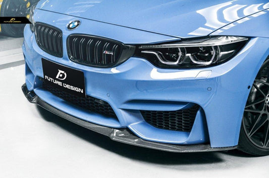 Future Design Carbon CS Carbon Fiber Front Lip for BMW F80 F82 F83 M3 M4 - Performance SpeedShop