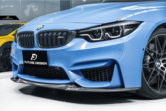 Future Design Carbon CS Carbon Fiber Front Lip for BMW F80 F82 F83 M3 M4 - Performance SpeedShop