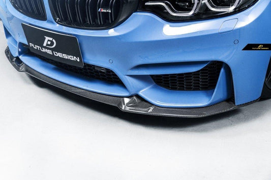 Future Design Carbon CS Carbon Fiber Front Lip for BMW F80 F82 F83 M3 M4 - Performance SpeedShop