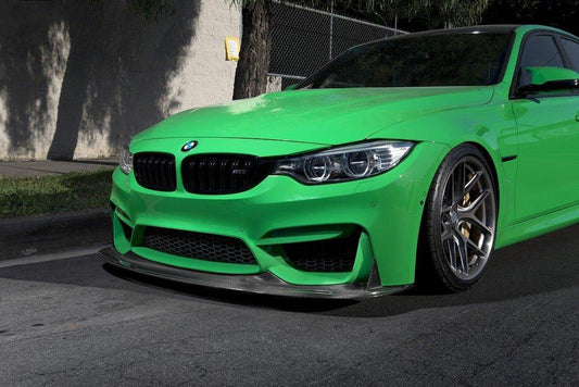 Future Design Carbon E Style Carbon Fiber Front Lip for BMW F80 F82 F83 M3 M4 - Performance SpeedShop