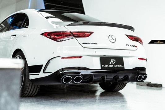 Future Design Carbon ED1 Carbon Fiber Rear Spoiler For 2020-ON C118 CLA45 CLA35 CLA250 - Performance SpeedShop