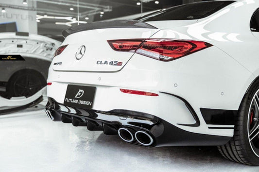 Future Design Carbon ED1 Carbon Fiber Rear Spoiler For 2020-ON C118 CLA45 CLA35 CLA250 - Performance SpeedShop