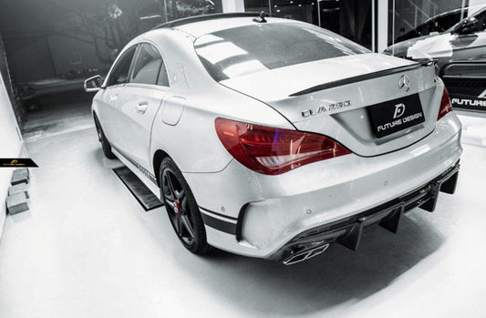 Future Design Carbon ED1 Carbon Fiber Rear Spoiler2014-2019 C117 CLA-250 CLA-45 - Performance SpeedShop