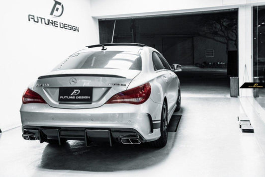 Future Design Carbon ED1 Carbon Fiber Rear Spoiler2014-2019 C117 CLA-250 CLA-45 - Performance SpeedShop