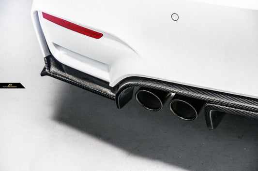 Future Design Carbon EOX Carbon Fiber Rear Diffuser for BMW F80 F82 F83 M3 M4 - Performance SpeedShop