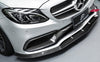 Future Design Carbon FD Carbon Fiber Front Lip for W205 C63 C63S AMG Sedan Coupe 2015-ON - Performance SpeedShop