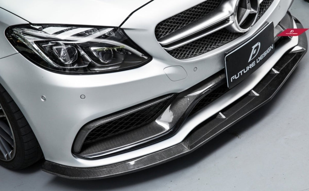 Mercedes-Benz W205 C63 Forged carbon Aerodynamics – Future Design