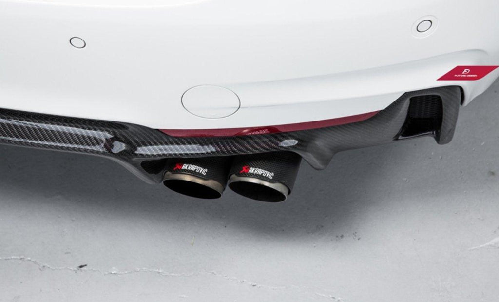 Future Design Carbon FD Carbon Fiber Rear Diffuser for BMW 4 Series F32 F33 F36 - Performance SpeedShop