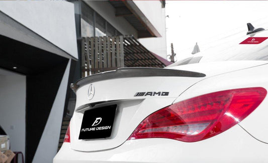 Future Design Carbon FD Carbon Fiber Rear Spoiler for 2014-2019 C117 CLA-250 CLA-45 - Performance SpeedShop