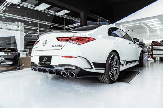 Future Design Carbon FD Carbon Fiber Rear Spoiler For 2020-ON C118 CLA45 CLA35 CLA250 - Performance SpeedShop