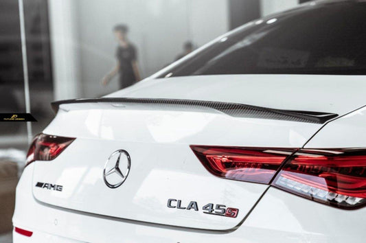 Future Design Carbon FD Carbon Fiber Rear Spoiler For 2020-ON C118 CLA45 CLA35 CLA250 - Performance SpeedShop