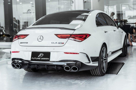 Future Design Carbon FD Carbon Fiber Rear Spoiler For 2020-ON C118 CLA45 CLA35 CLA250 - Performance SpeedShop